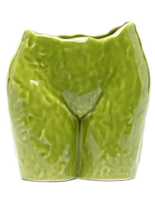 Green Popotin Earthenware Pot