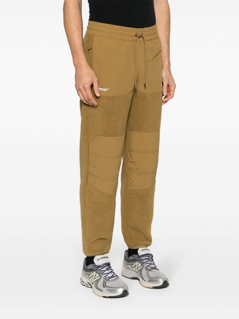 X Undercover Brown Soukuu Fleece Track Pants
