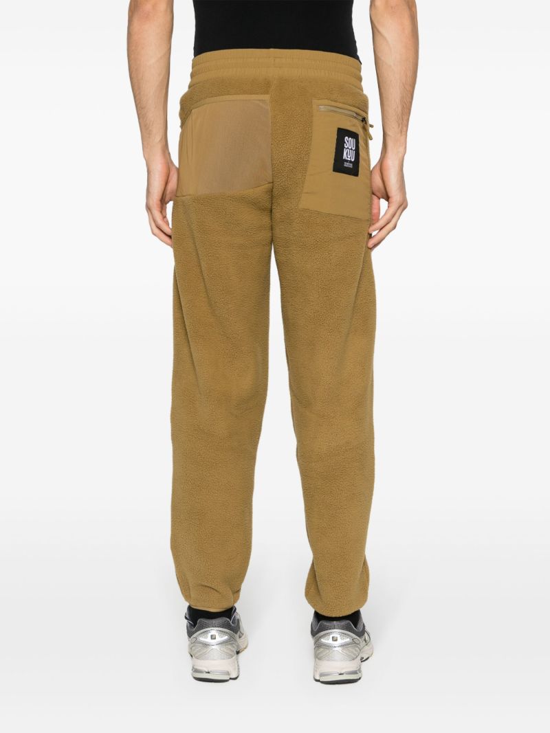 X Undercover Brown Soukuu Fleece Track Pants