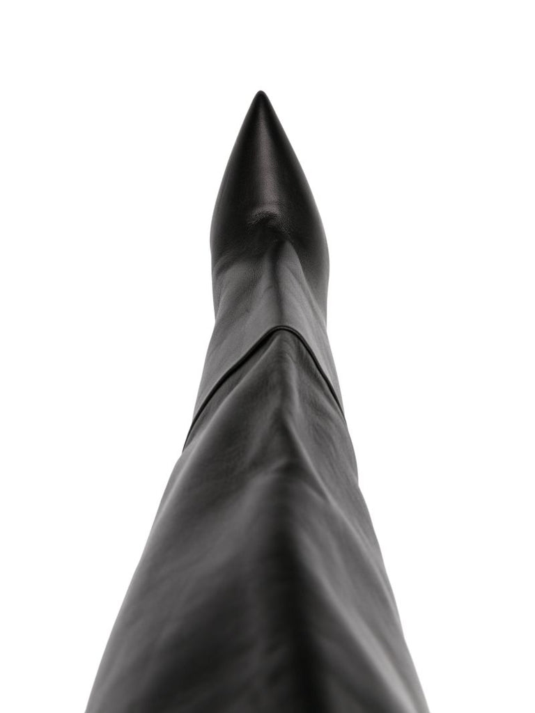 The River 90mm Leather Knee-high Boots