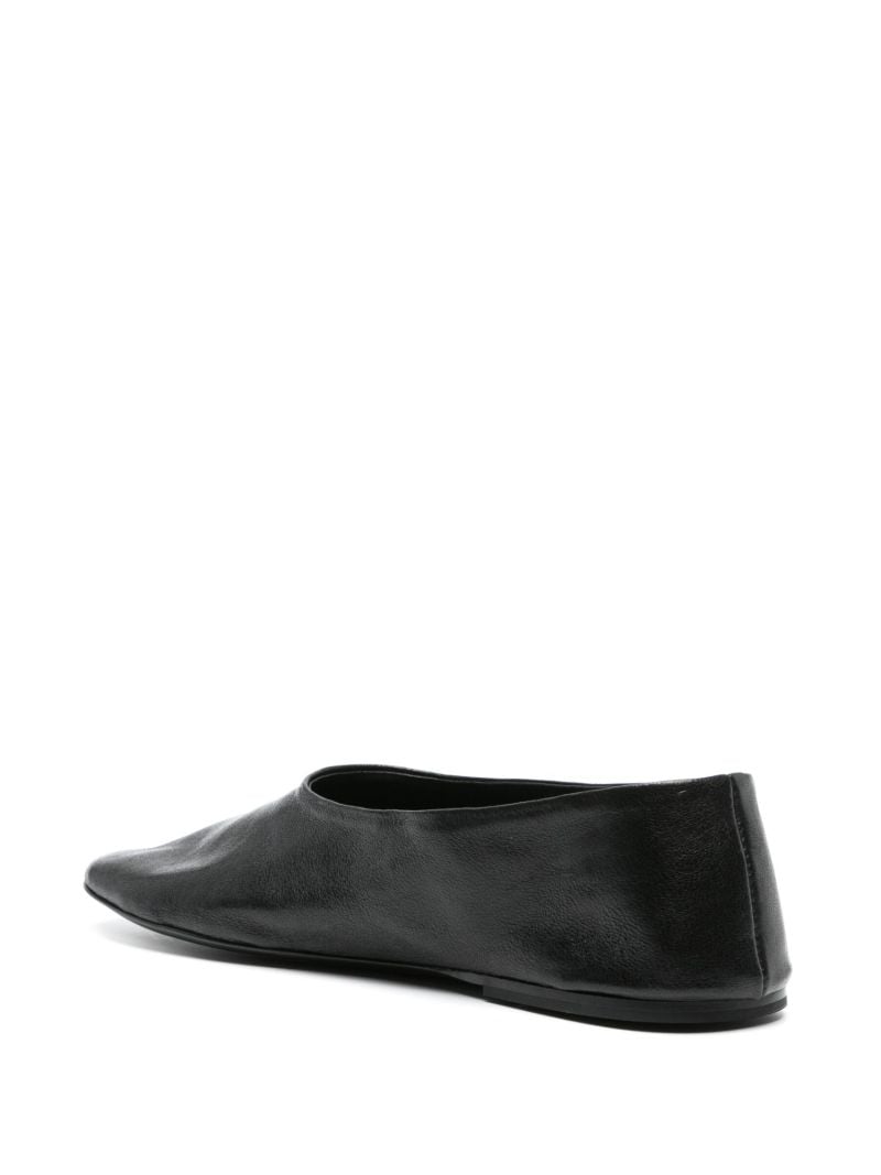 The Maiden Leather Ballet Pumps
