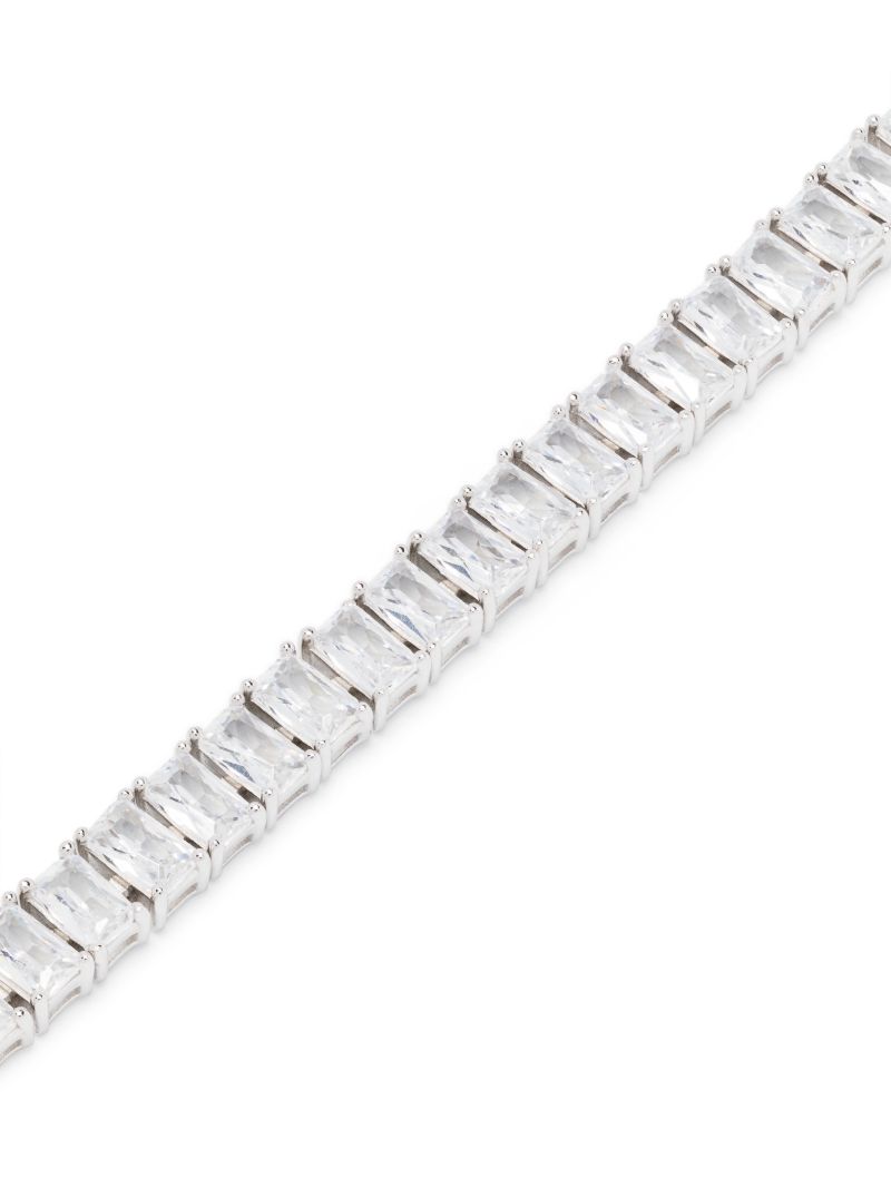 Sterling Silver Zirconia Tennis Bracelet