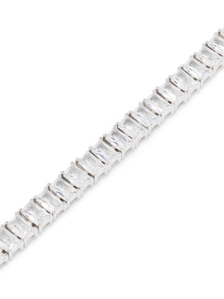 Sterling Silver Zirconia Tennis Bracelet