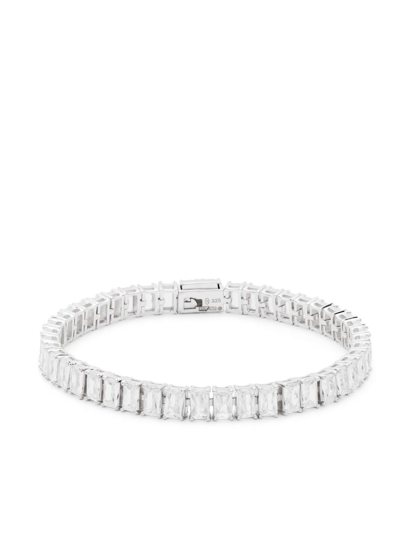 Sterling Silver Zirconia Tennis Bracelet