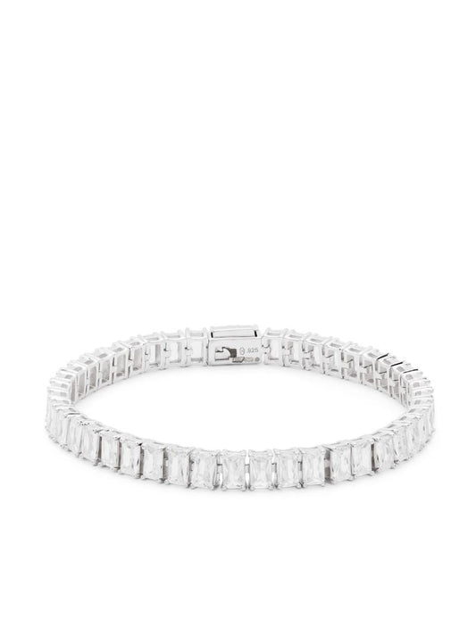 Sterling Silver Zirconia Tennis Bracelet