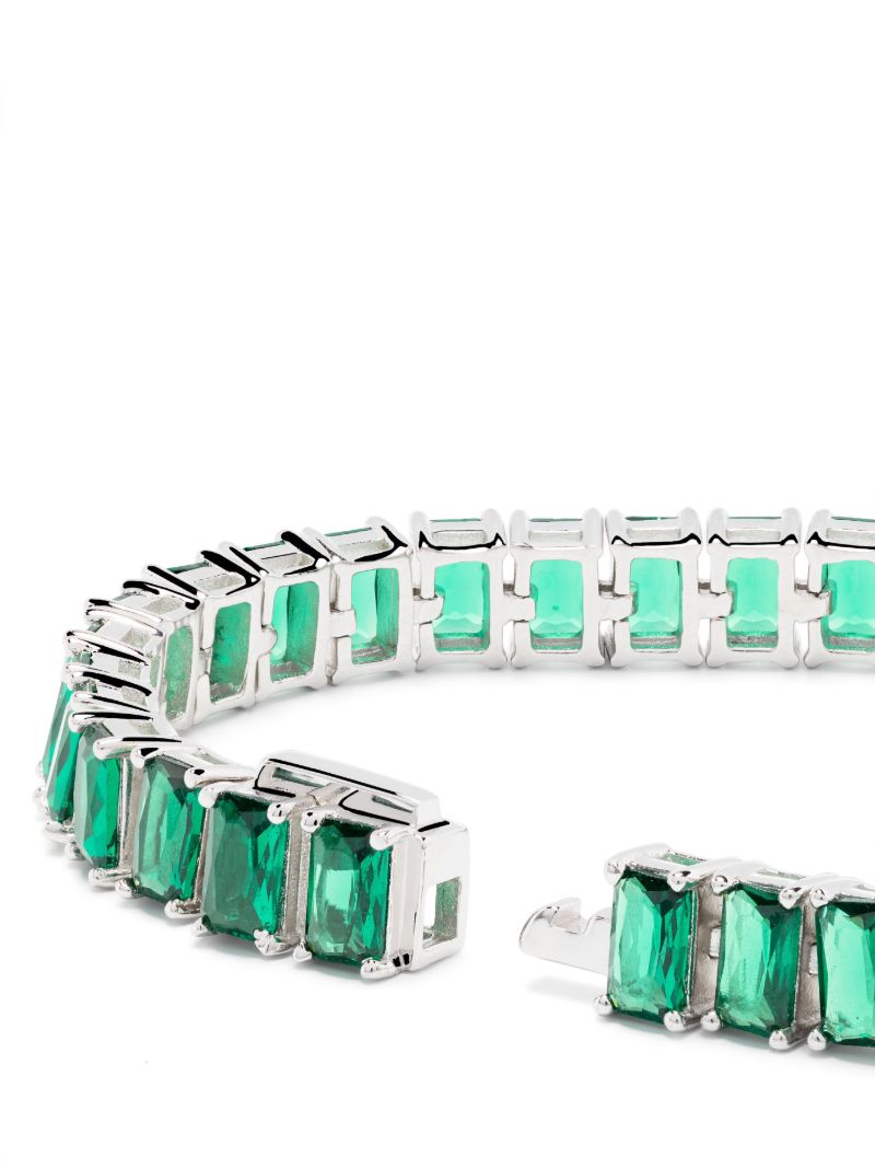Sterling Silver Zirconia Tennis Bracelet