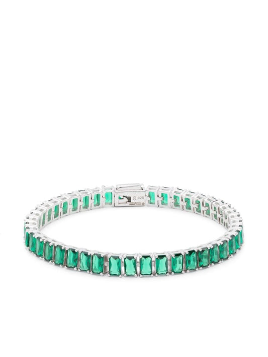 Sterling Silver Zirconia Tennis Bracelet
