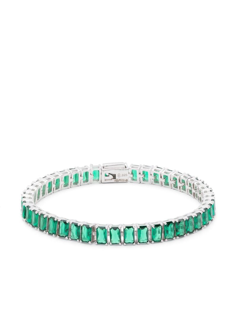 Sterling Silver Zirconia Tennis Bracelet