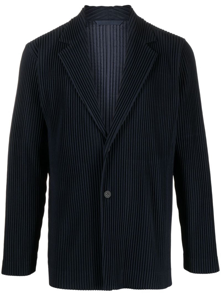 Blue Basics PlissÃ_x0083_Â© Blazer