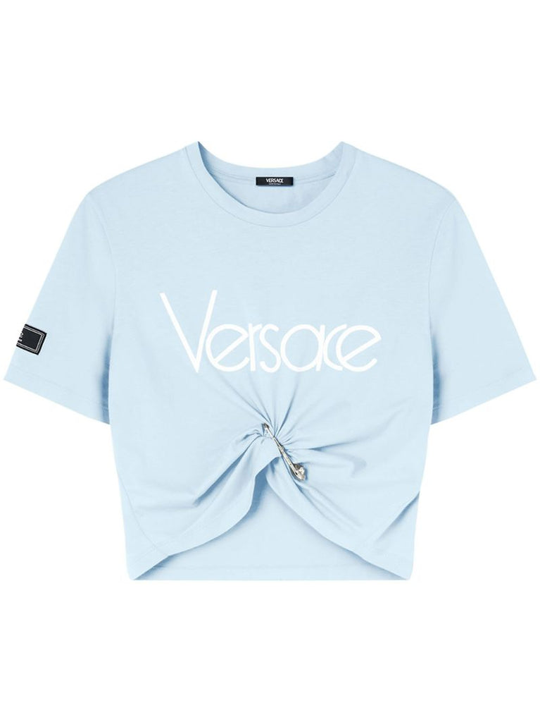 Blue 1978 Re-edition Logo Cotton T-shirt