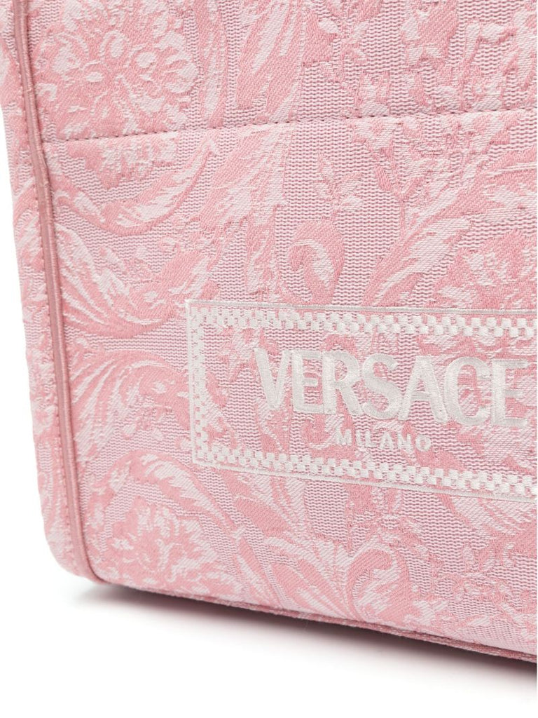 Pink Barocco Athena Small Tote Bag