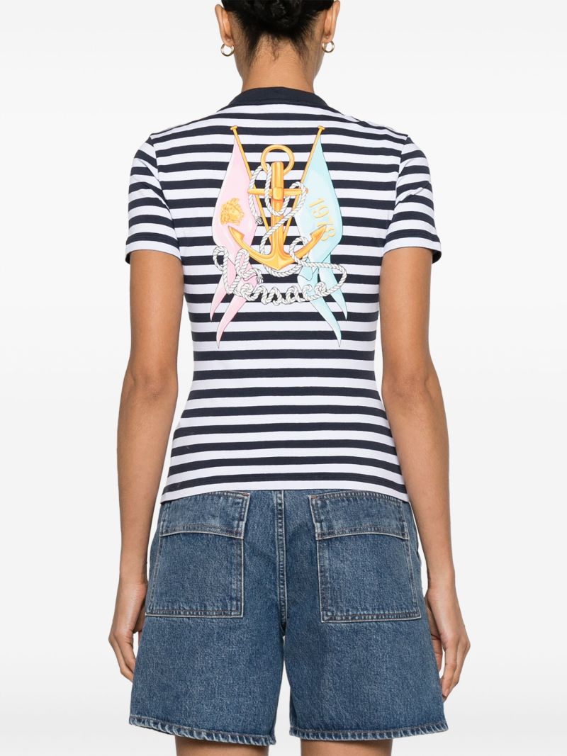 Blue Nautical Stripe T-shirt