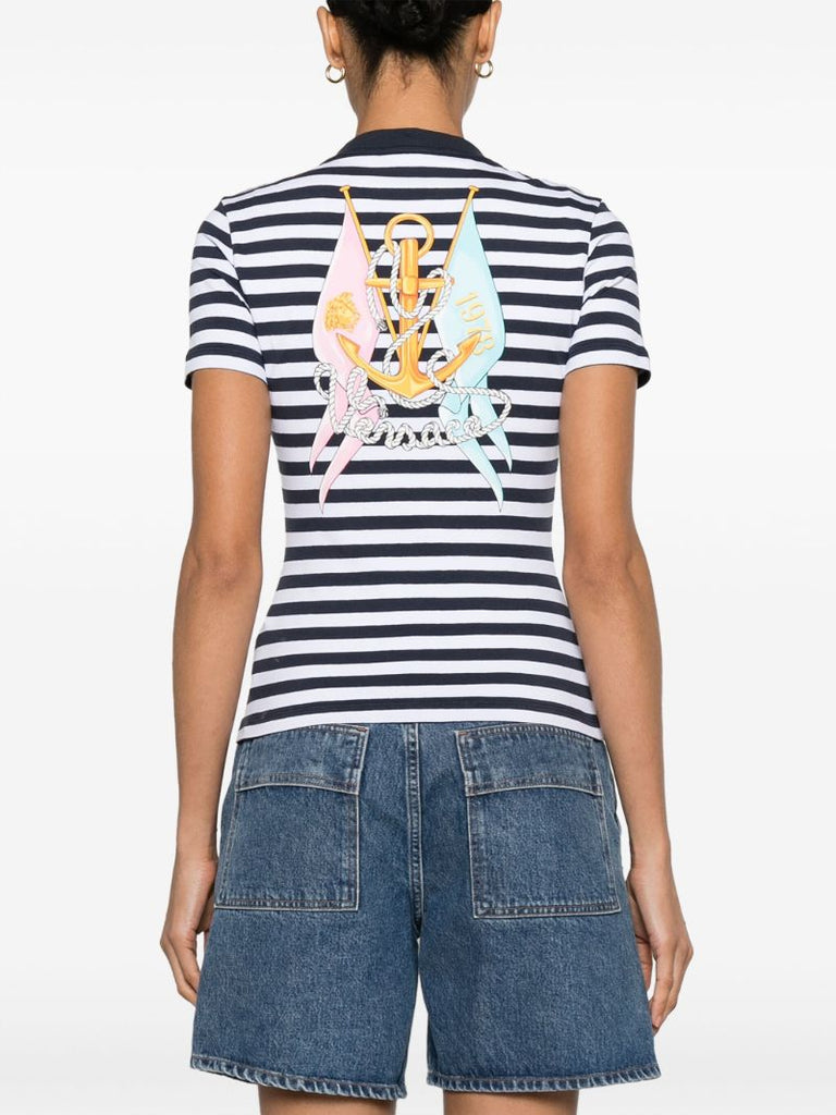 Blue Nautical Stripe T-shirt
