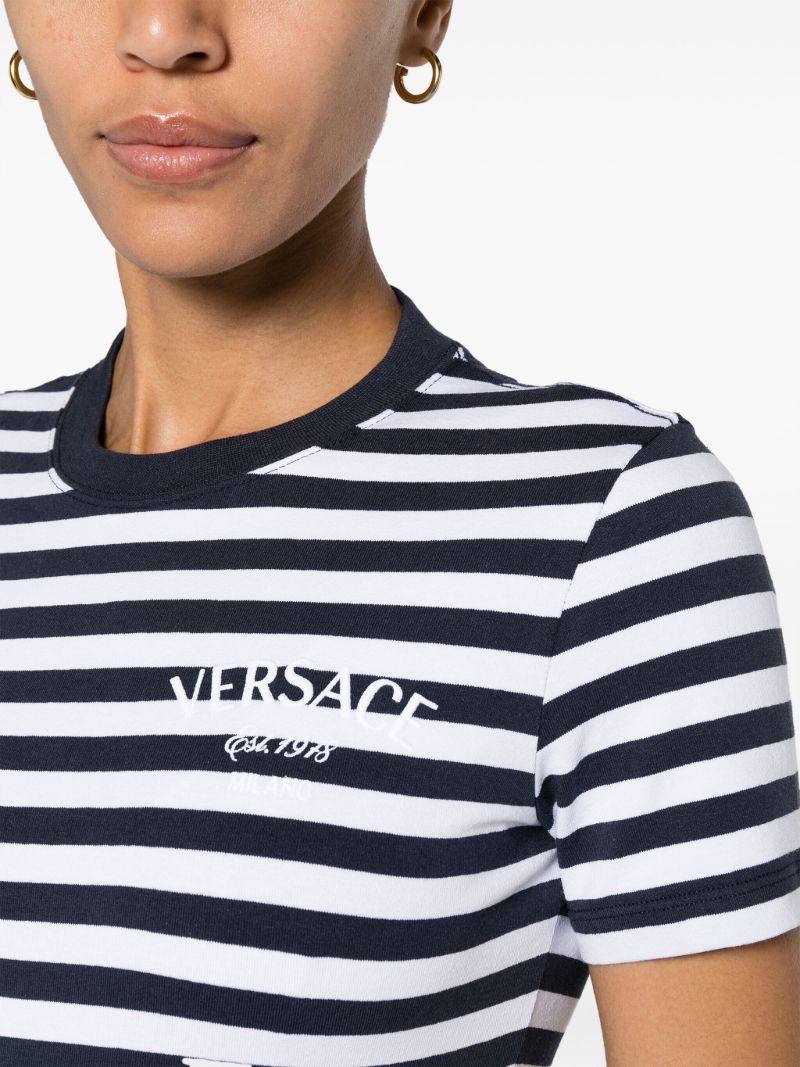 Blue Nautical Stripe T-shirt