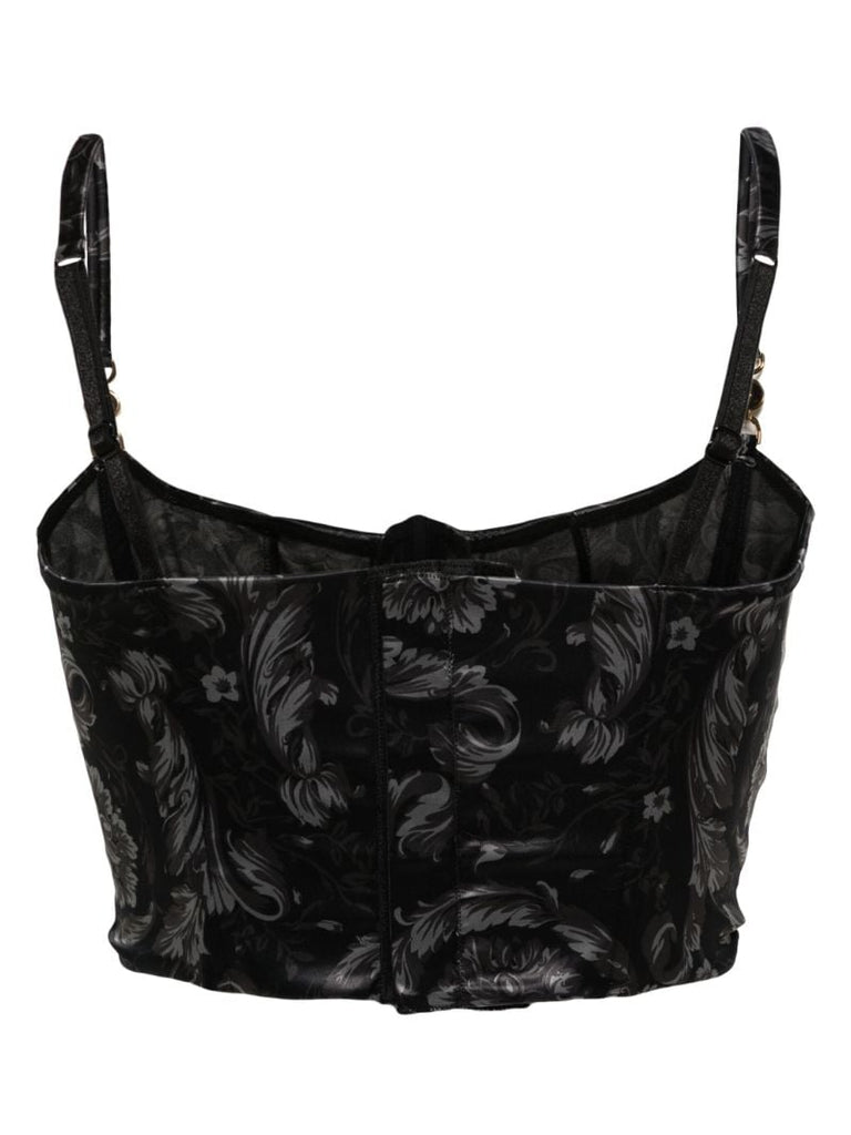 Black Barocco Medusa '95 Bralette