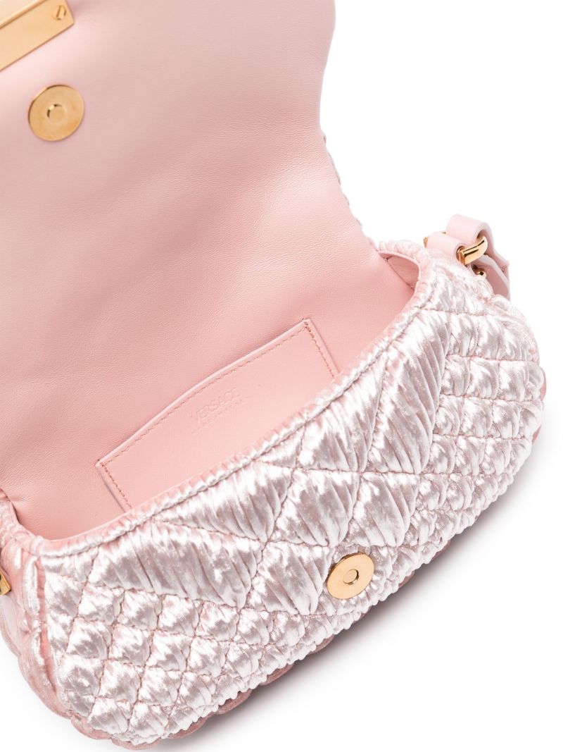 Pink Greca Goddess Mini Bag