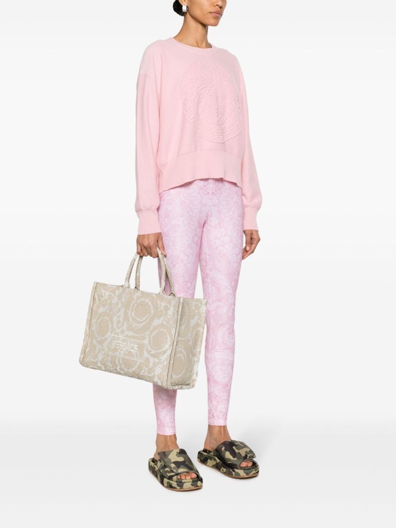 Neutral Barocco Athena Tote Bag