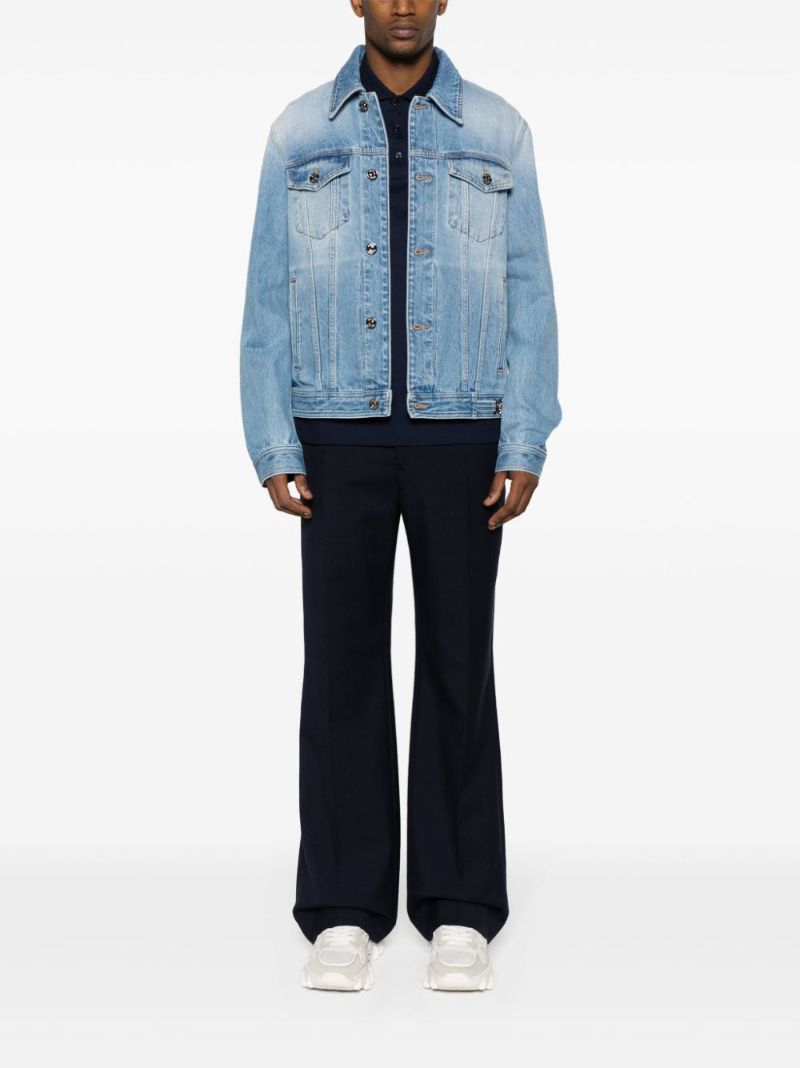 Blue Medusa Denim Jacket