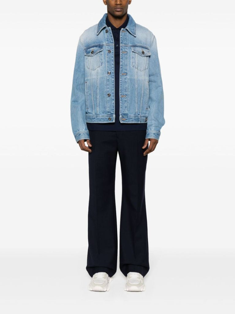 Blue Medusa Denim Jacket