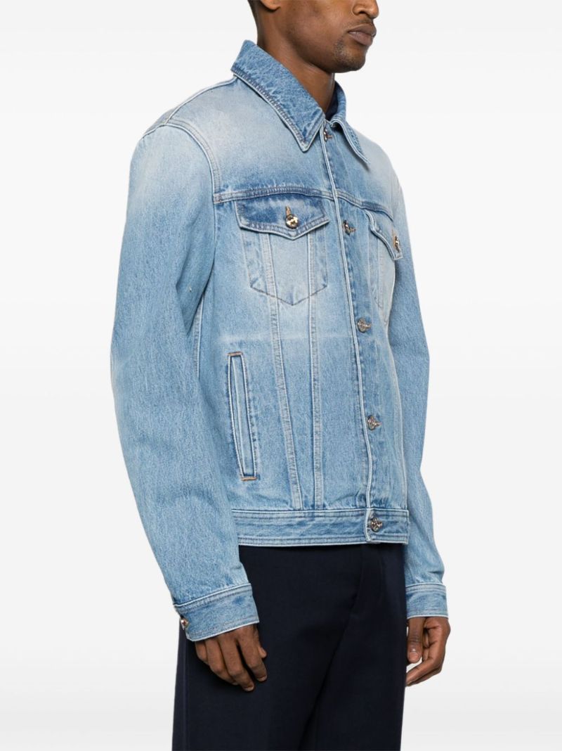 Blue Medusa Denim Jacket