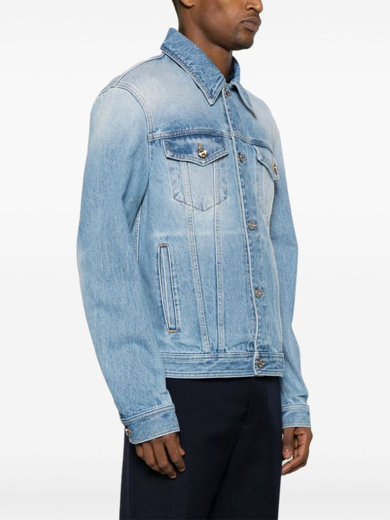Blue Medusa Denim Jacket