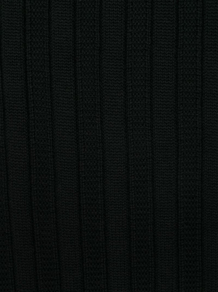 Black Medusa Virgin Wool Scarf