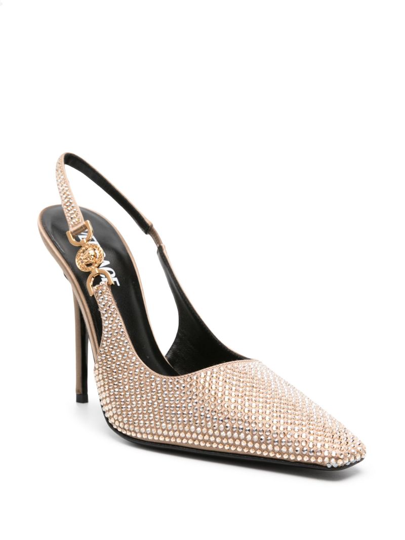 Gold Crystal Medusa '95 115 Pumps