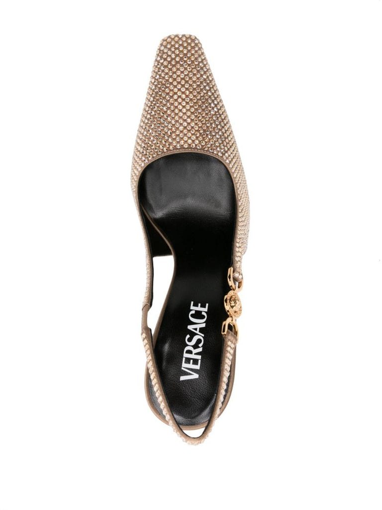 Gold Crystal Medusa '95 115 Pumps