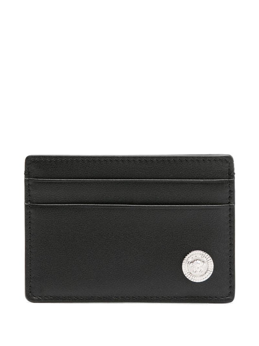 Black Medusa Biggie Leathere Card Holder