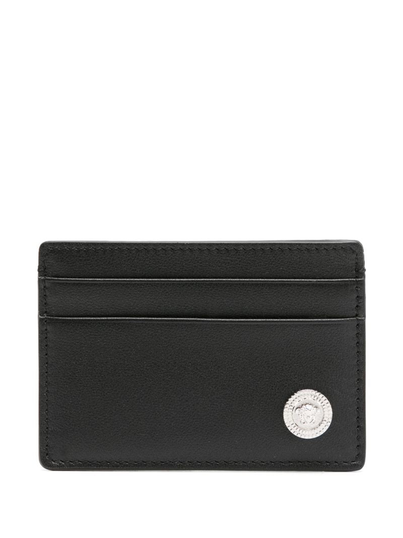 Black Medusa Biggie Leathere Card Holder