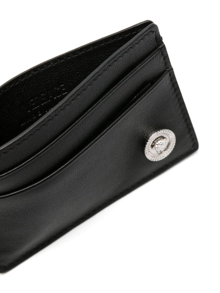Black Medusa Biggie Leathere Card Holder