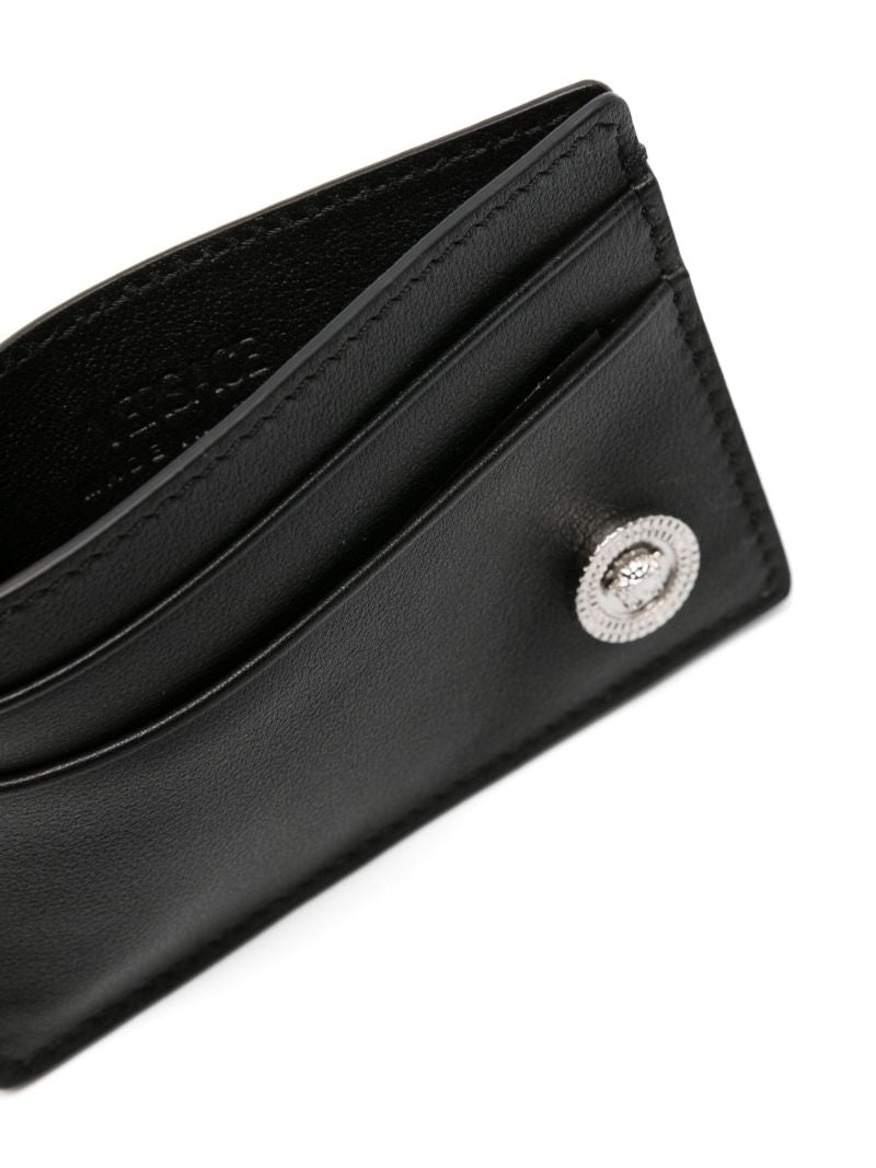 Black Medusa Biggie Leathere Card Holder