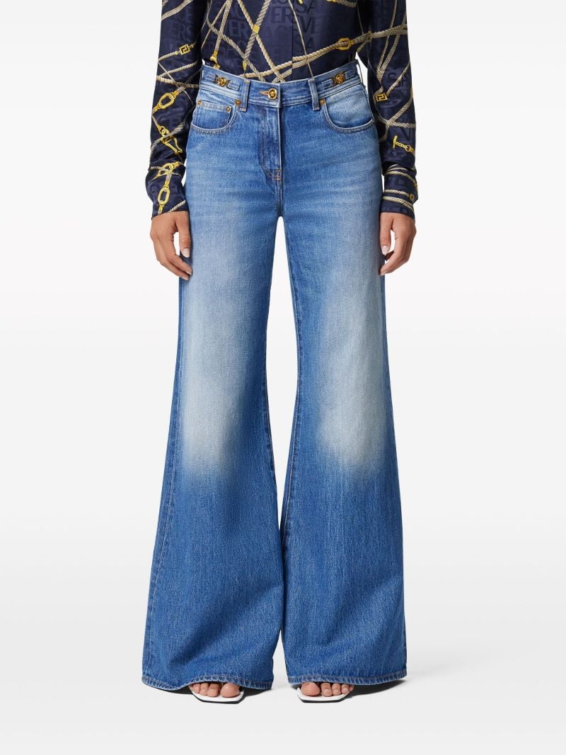 Blue Medusa '95 Flared Jeans