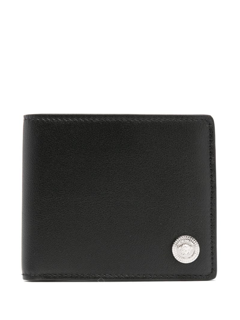 Black Medusa Biggie Leather Wallet