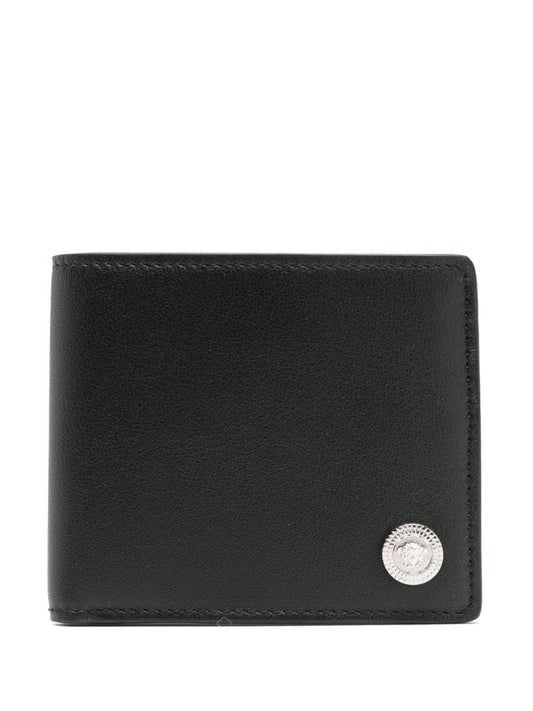 Black Medusa Biggie Leather Wallet