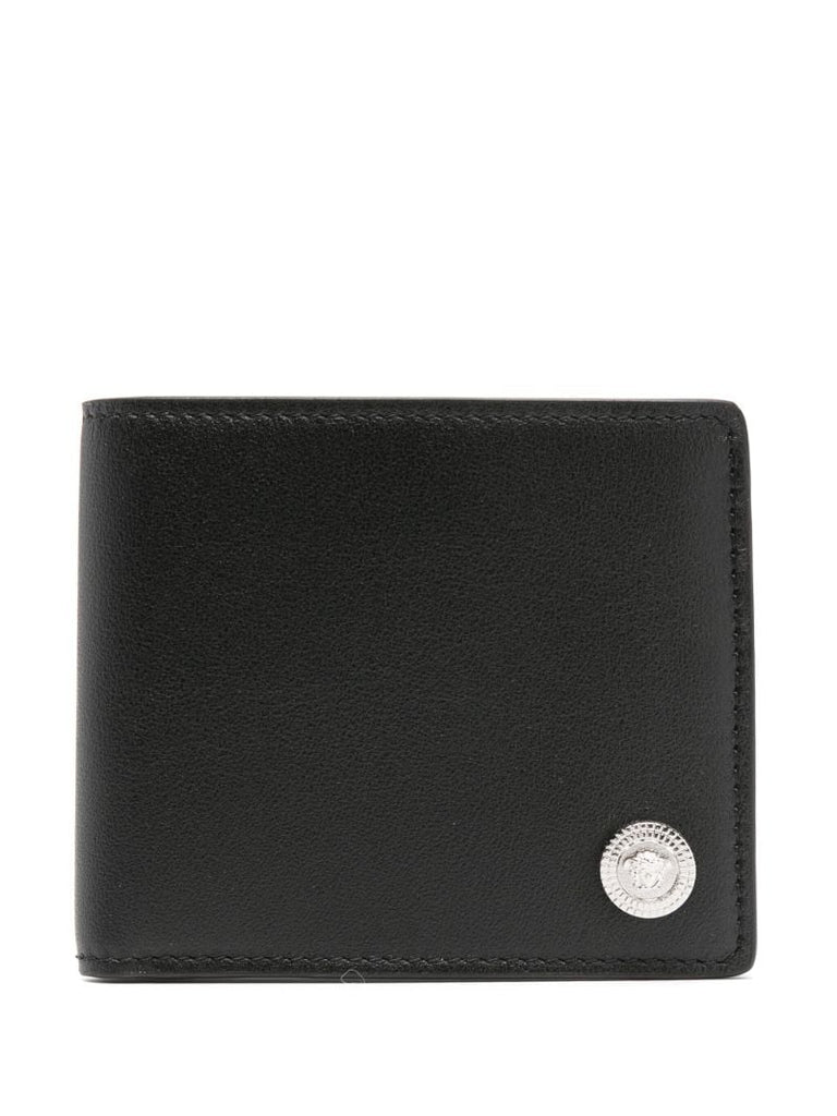 Black Medusa Biggie Leather Wallet
