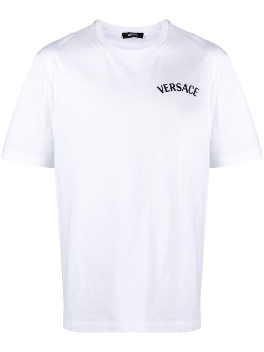 White Versace Milano Stamp T-shirt
