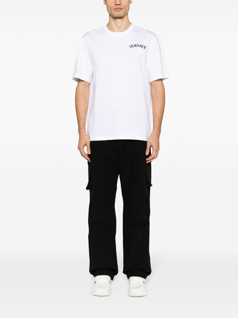 White Versace Milano Stamp T-shirt