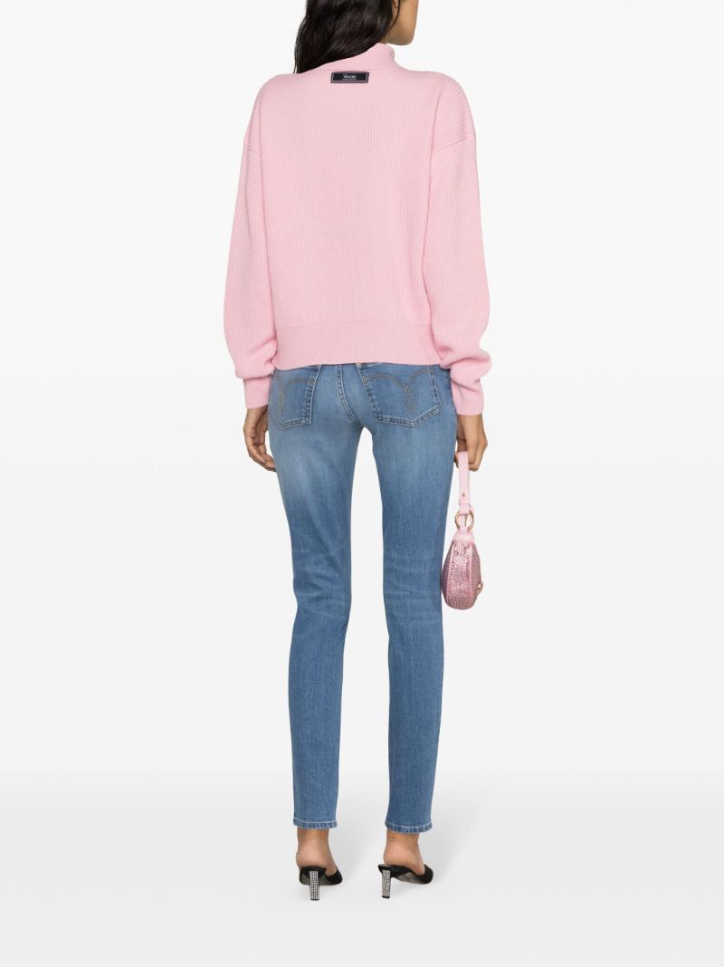 Pink 1978 Re-edition Logo-embroidered Jumper