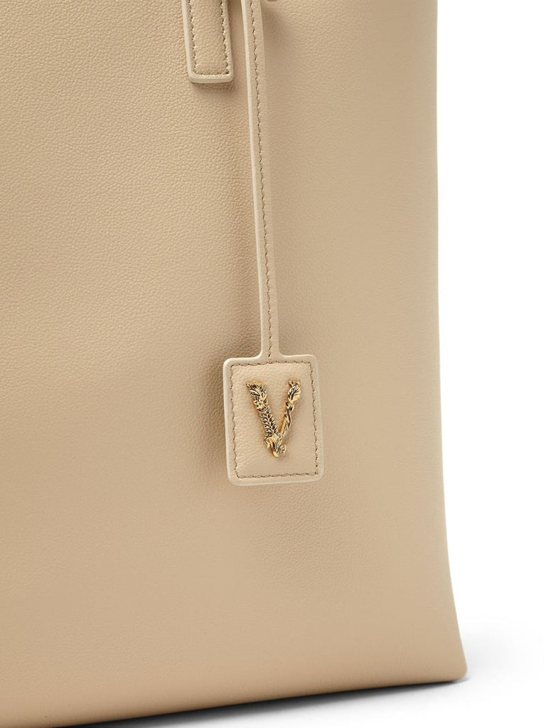 Neutral Virtus Leather Tote Bag