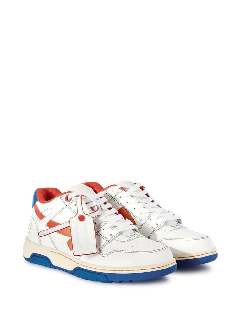 White Out of Office Leather Sneakers