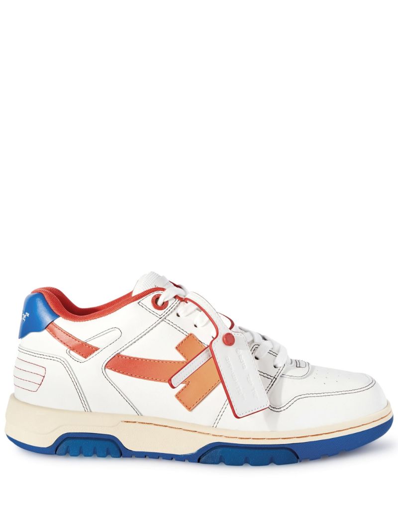 White Out of Office Leather Sneakers