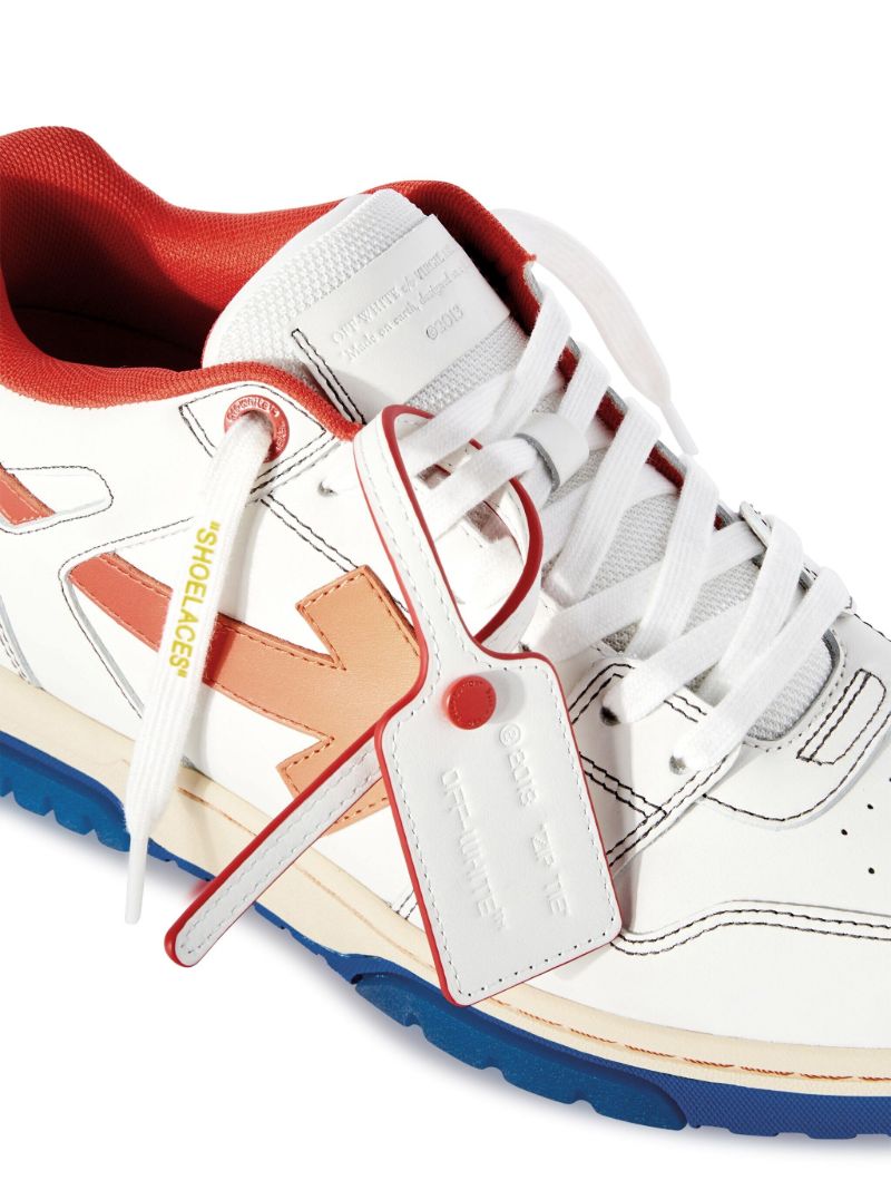 White Out of Office Leather Sneakers