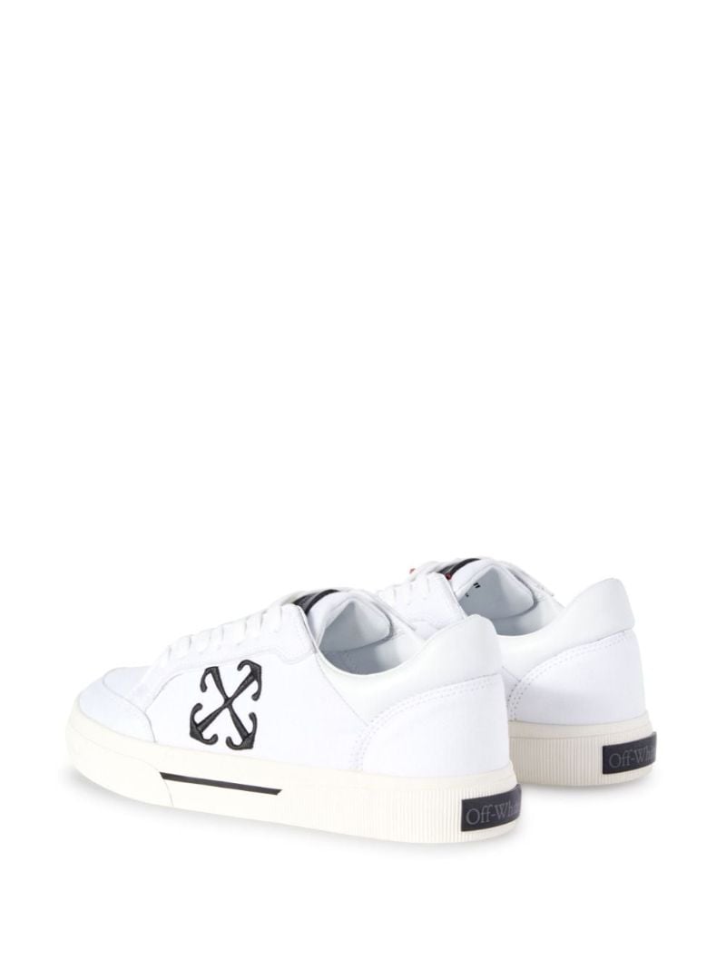 White New Low Vulcanized Canvas Sneakers