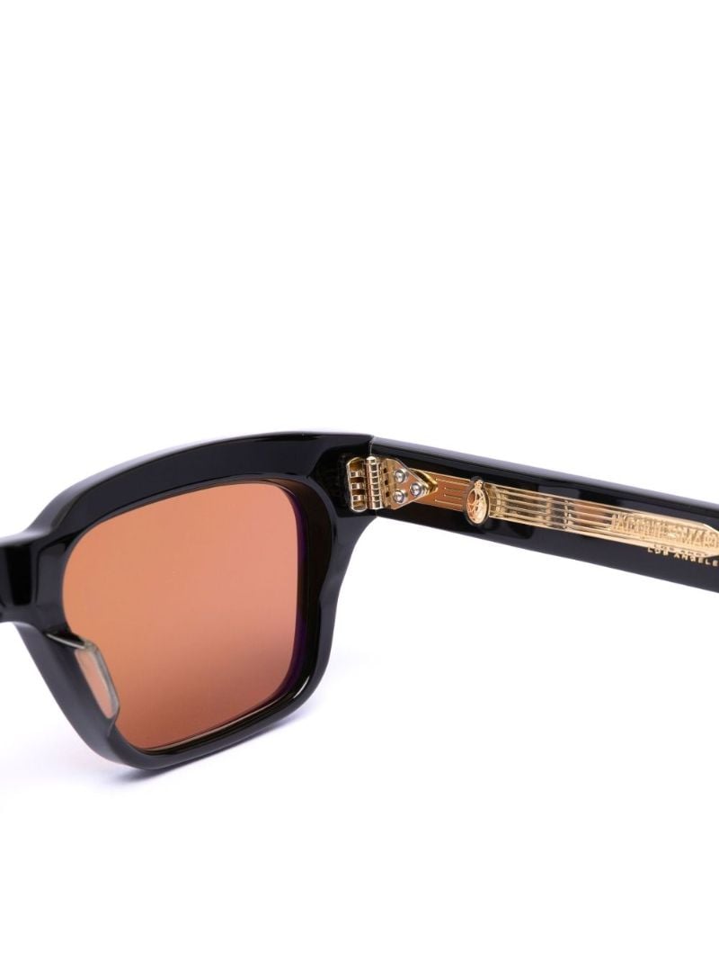 Black Molino Square-frame Sunglasses