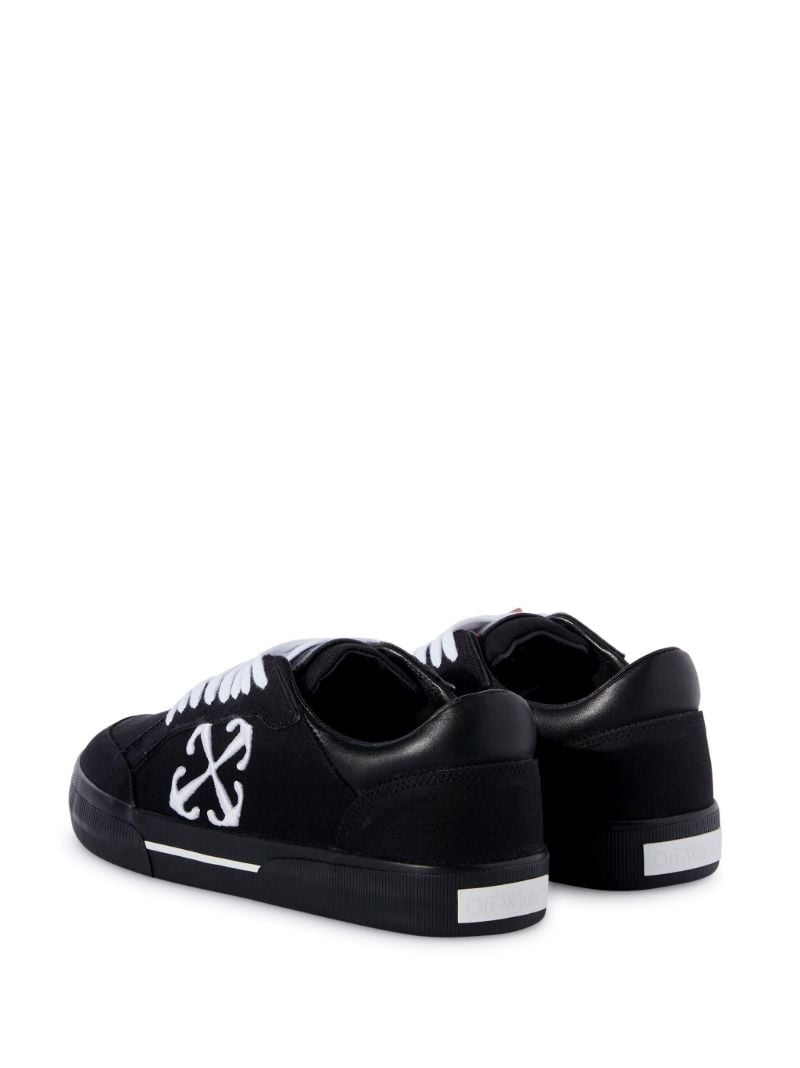 Black Vulcanized Canvas Sneakers
