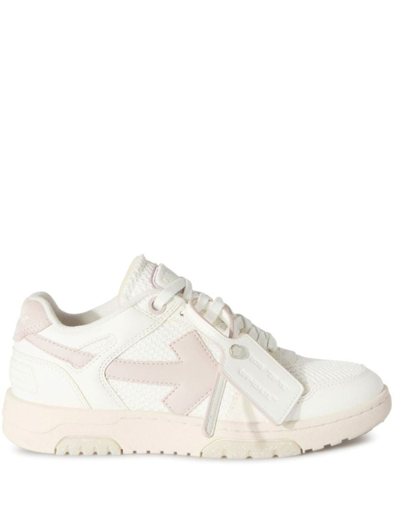 White Slim Out of Office Sneakers