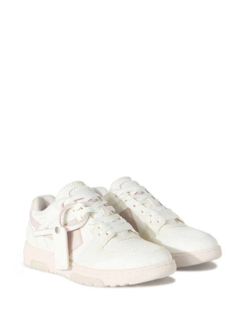 White Slim Out of Office Sneakers