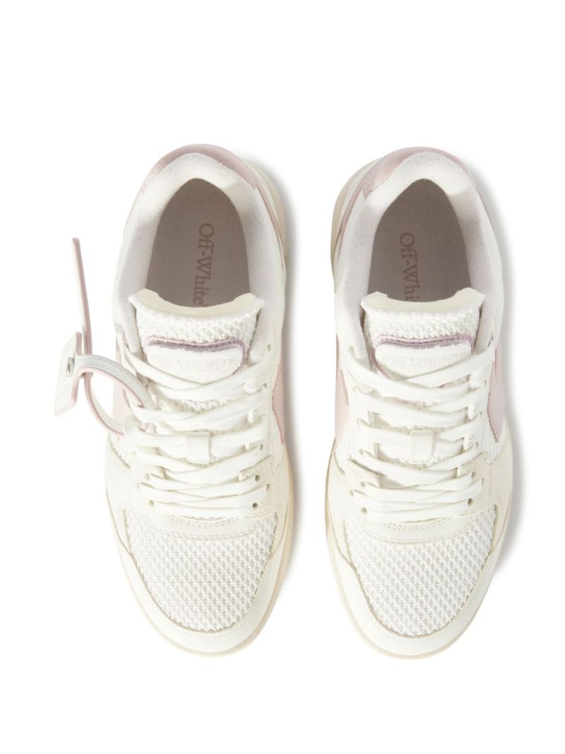 White Slim Out of Office Sneakers