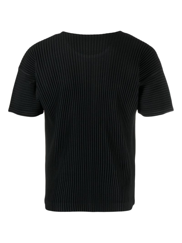 Black Basics PlissÃ_x0083_Â© T-shirt